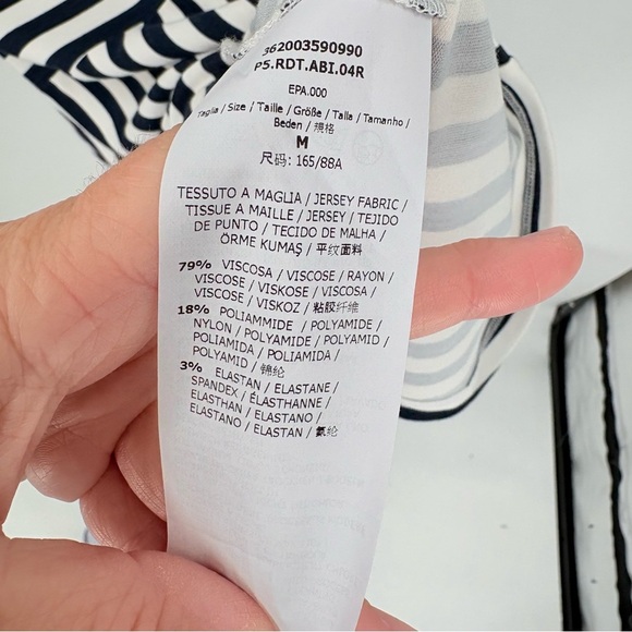 MaxMara Weekend Dindi Striped Dress Medium - Picture 6 of 7